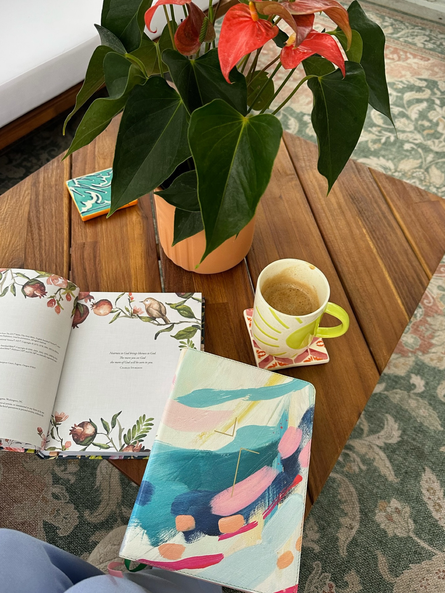 morning devotional + Bible set up:) 

mug is sold out, was originally Anthropologie but linked some super cute similar mugs from them! 

prayer journal, morning routine, Christian gifts, Anthropologie mug

#LTKGiftGuide #LTKhome #LTKfindsunder50