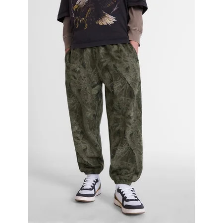 Weekend Academy Boys Fleece Jogger Pants, Sizes 4-18 | Walmart (US)