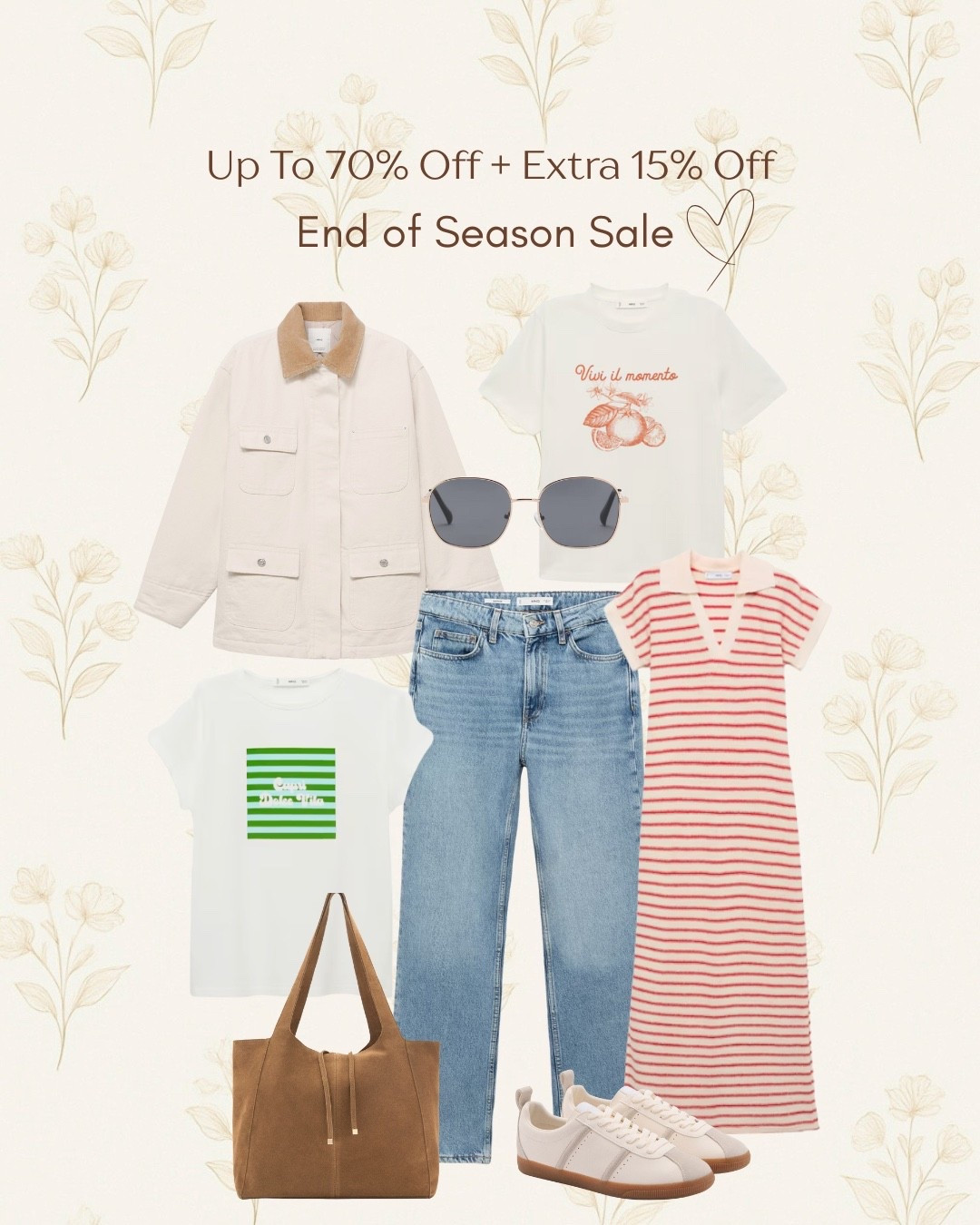 Mango End of Season Sale-Up to 70% Off + Extra 15% Off use code: MNG15🤍

#LTKWorkwear #LTKTravel #LTKSaleAlert