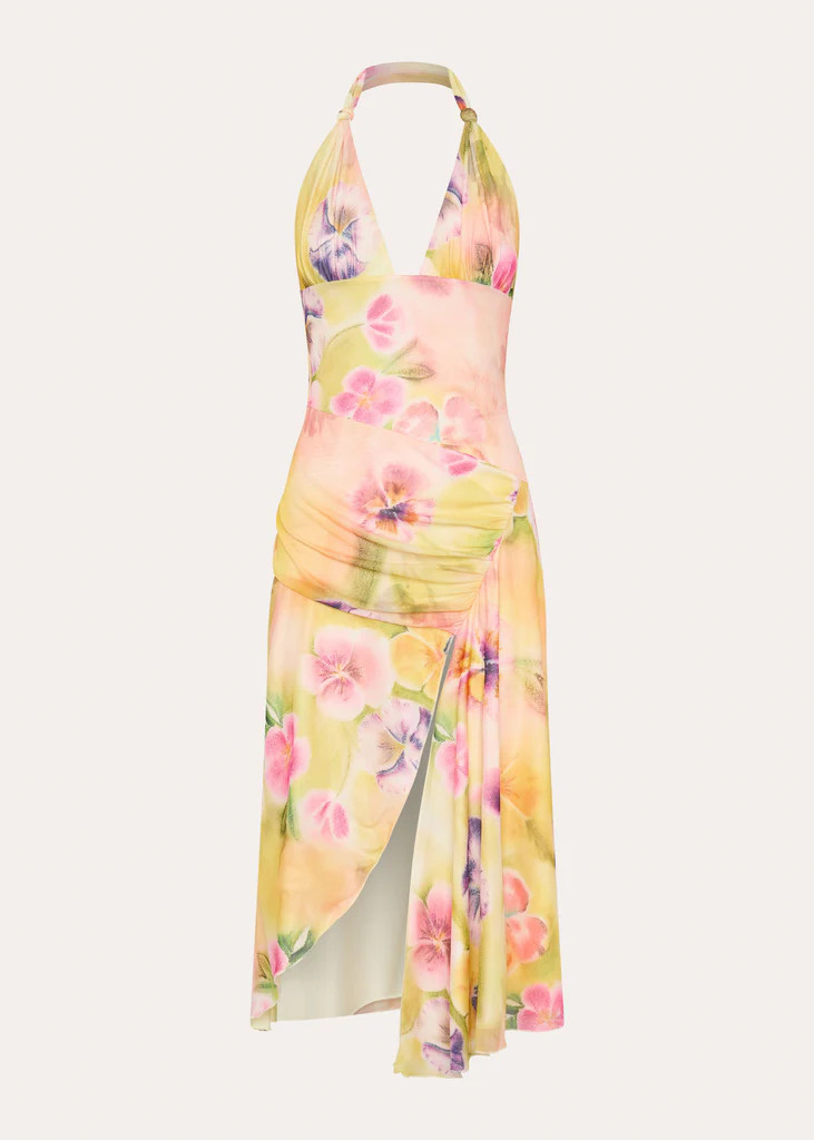 Kayce Midi Dress - Sunburst Floral | Peppermayo (Global)