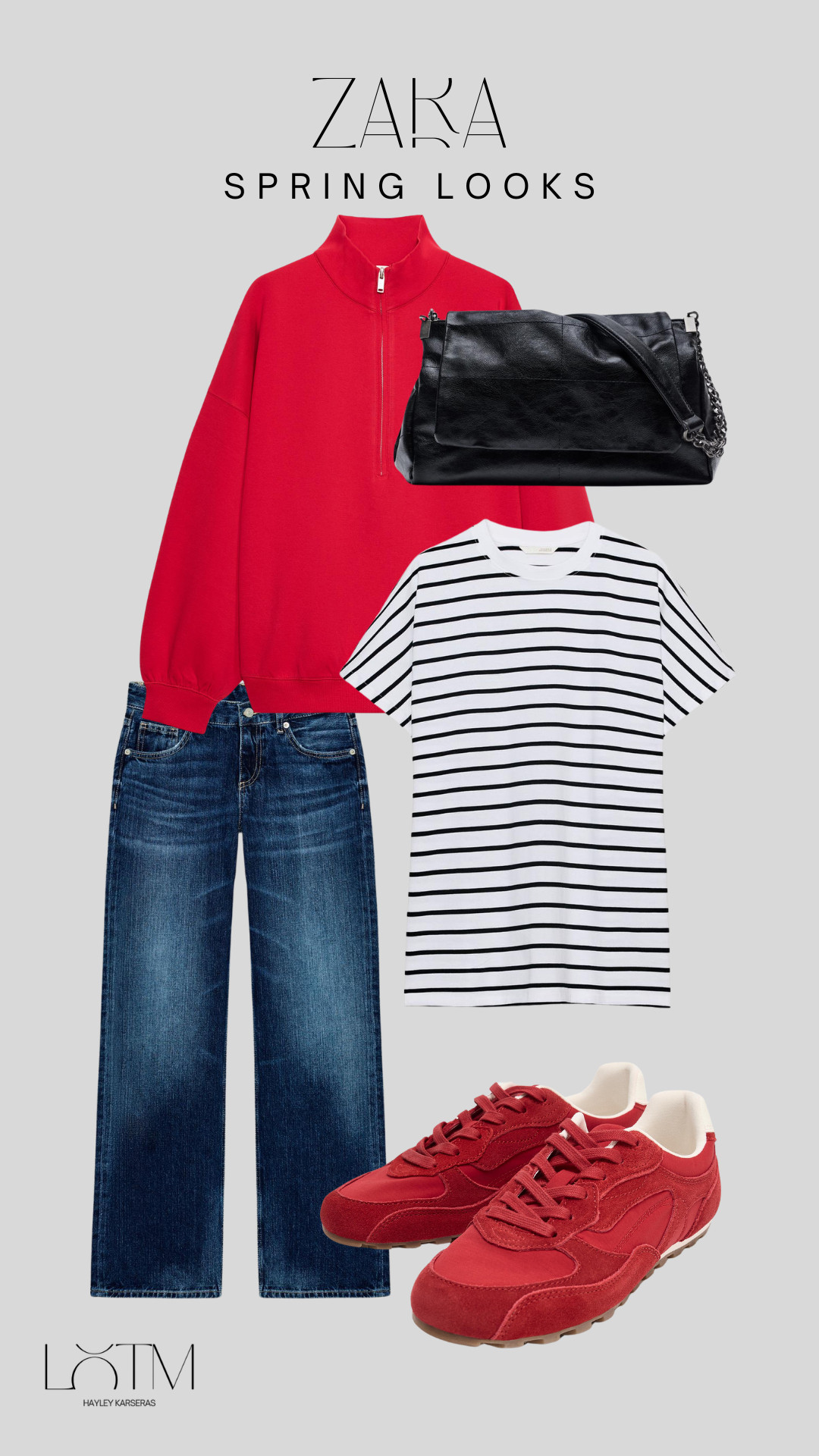 Loving Red for spring! Perfect Zara look for the bank Holiday Easter Weekend!  

 #LTKspring #LTKjeans #LTKstyletip