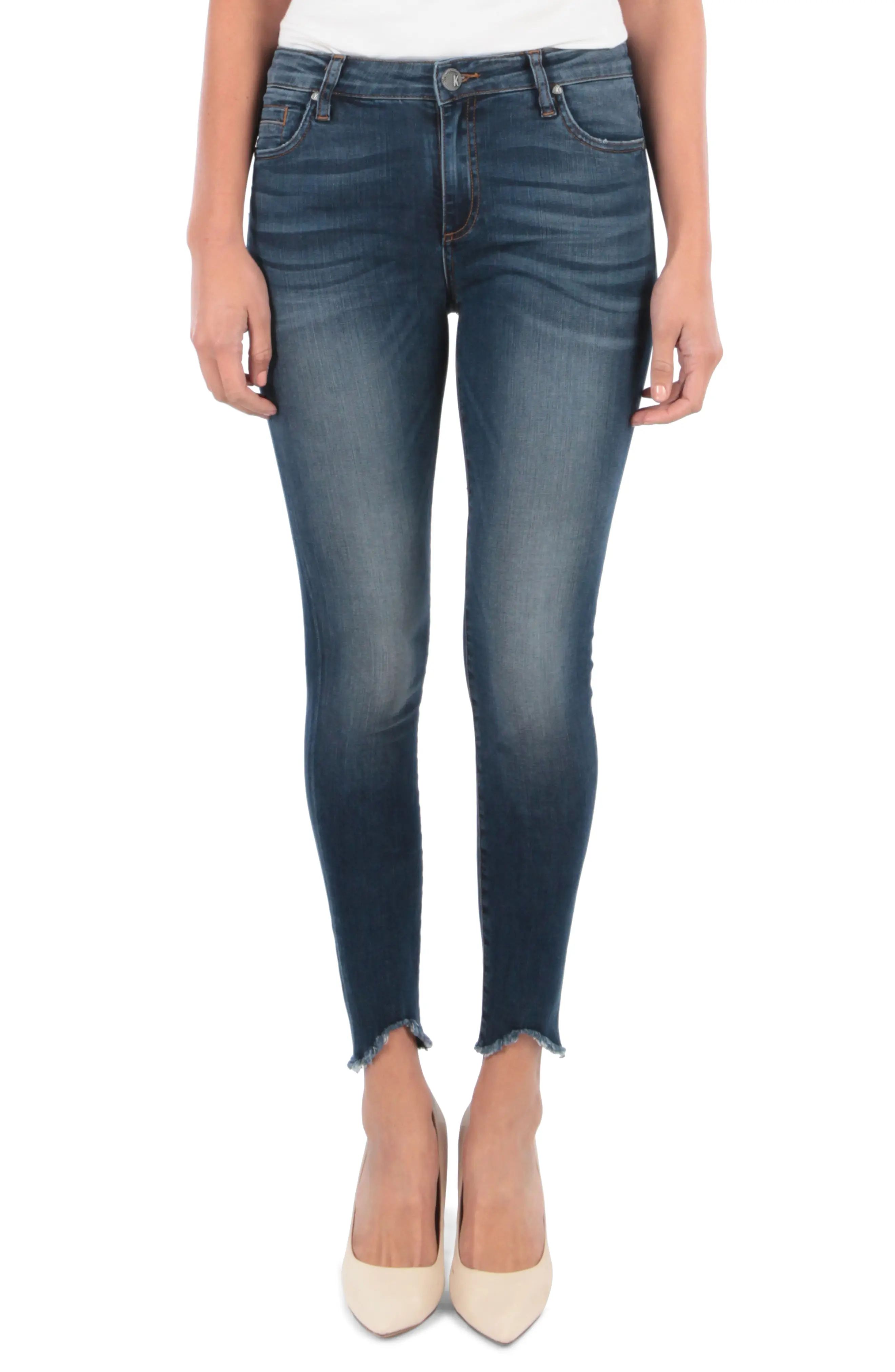 KUT from the Kloth Connie Ankle Skinny Jeans (Behave) | Nordstrom