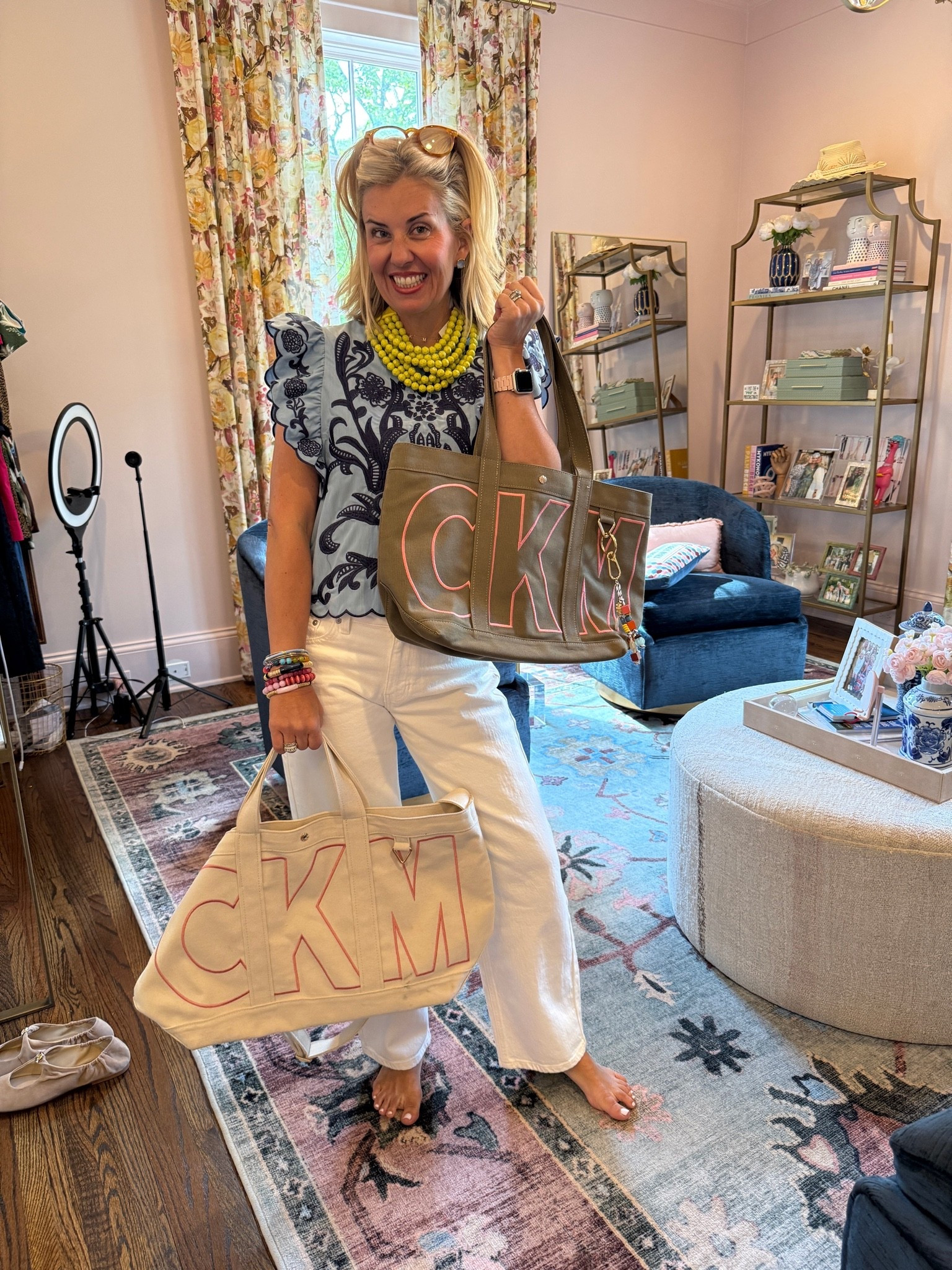 Baublebar sale is still going on!! 25% off sitewide and 20% off custom (striped bags not included).

Top - small
Jeans - 26
Mary Jane’s - 7 (sized 1 down) 
DVita - 7.5 (sized 1/2 down)  

*code mixandmatch15 for 15% off your 1st order at Avara

#LTKOver40 #LTKmomlife #LTKstorytime

#LTKSaleAlert #LTKmomlife #LTKstorytime