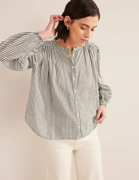 Circle Cut Peasant Blouse | Boden (US)
