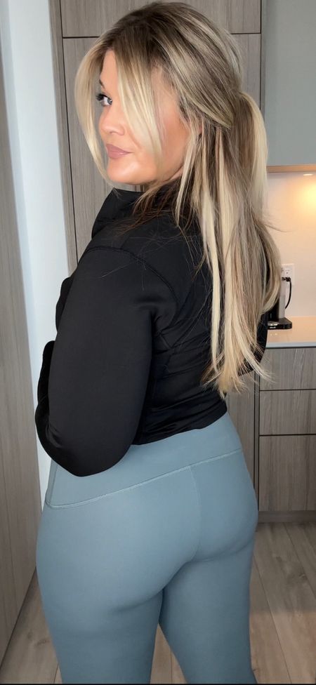 Spanx Booty Boosting Leggings! Use my code: OLIVIAFXSPANX 
Size XL in the leggings

#LTKfit #LTKcurves