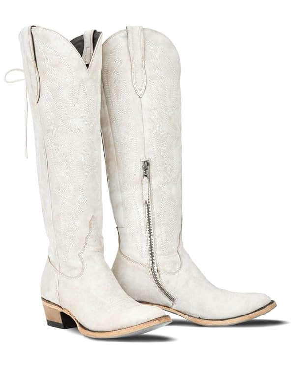 MissHeel Over the Knee Cowboy Boots for Women Adjustable Thigh High Cowgirl Boots | Amazon (US)