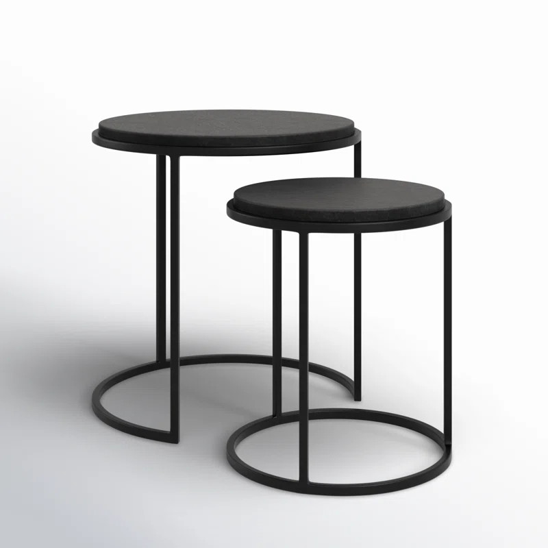 Joss & Main Henri Frame 2 Piece Nesting Tables & Reviews | Wayfair | Wayfair North America