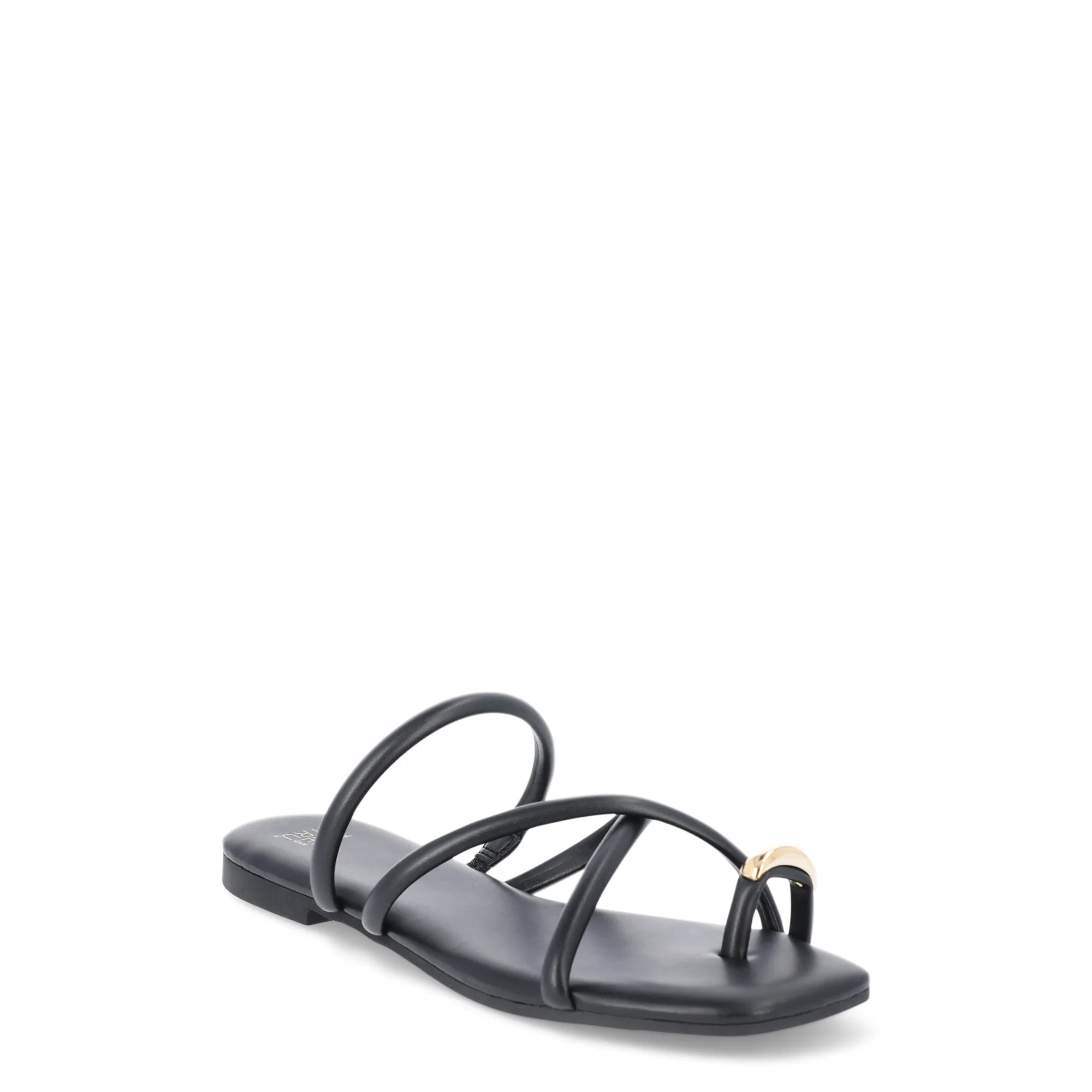 Time and Tru Women’s Strappy Toe Ring Sandals | Walmart (US)