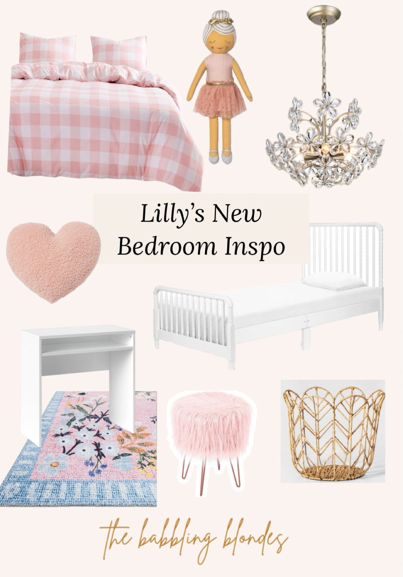 Lilly’s bedroom refresh! I found this chandelier and it’s so sweet! 

#LTKhome #LTKkids #LTKfindsunder50