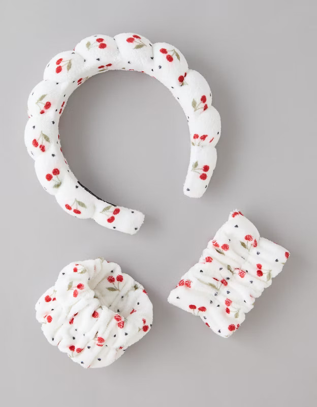 AEO Get Unready With Me Cherries 3-Piece Set | American Eagle Outfitters (US & CA)