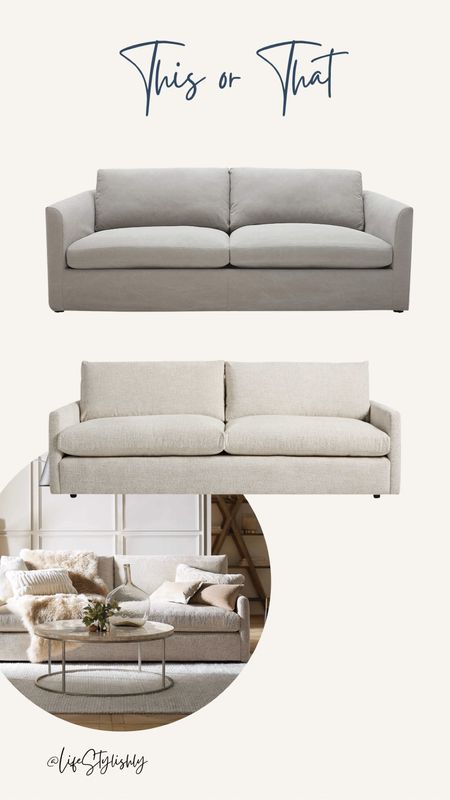 High and low sofa options 

#LTKstyletip #LTKhome