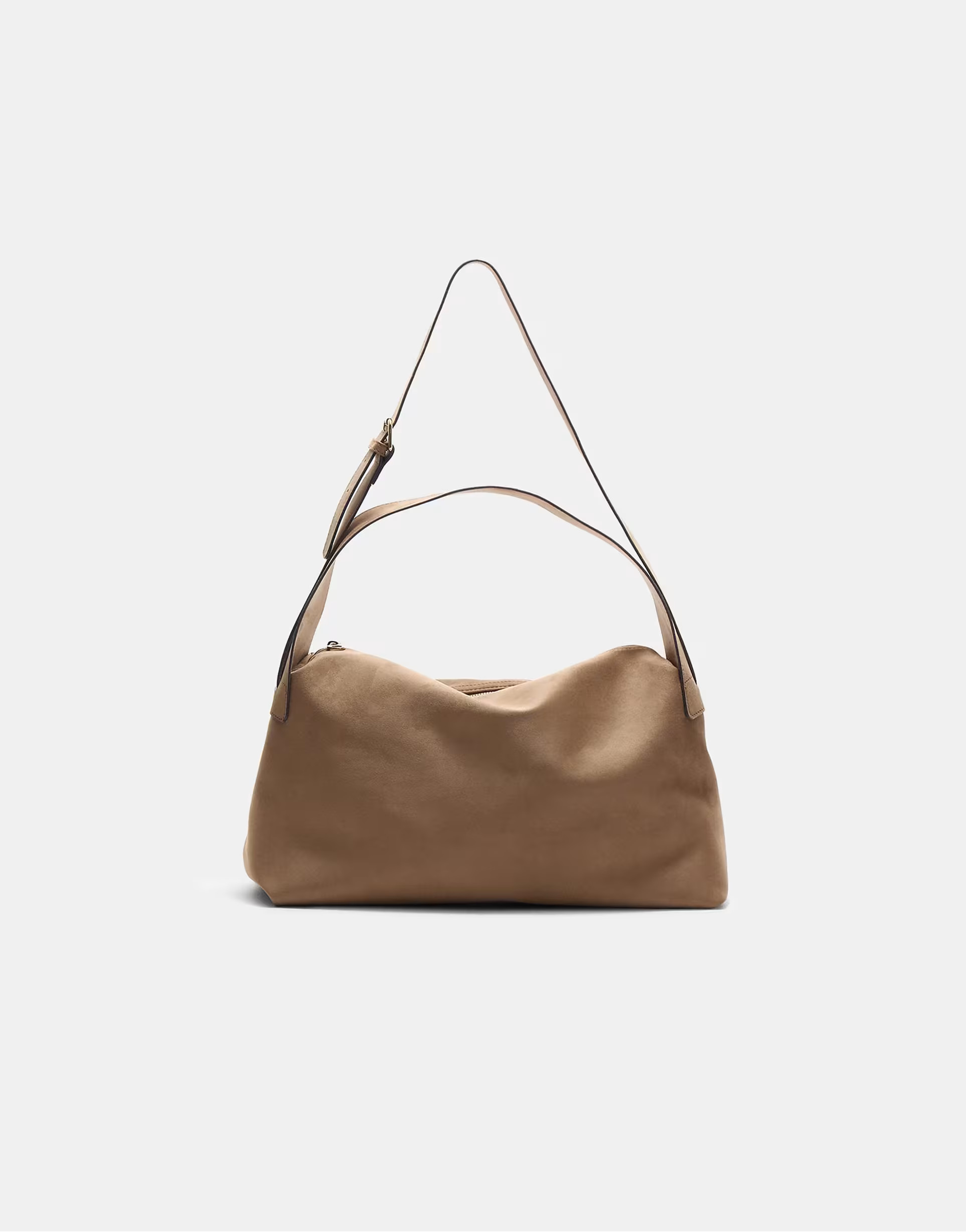 Stradivarius Double handle shoulder bag in caramel | ASOS (Global)