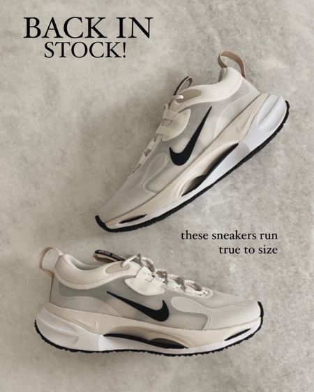 Back in stock, Nike sneakers, fit true to size #StylinbyAylin #Aylin 

#LTKstyletip #LTKshoecrush