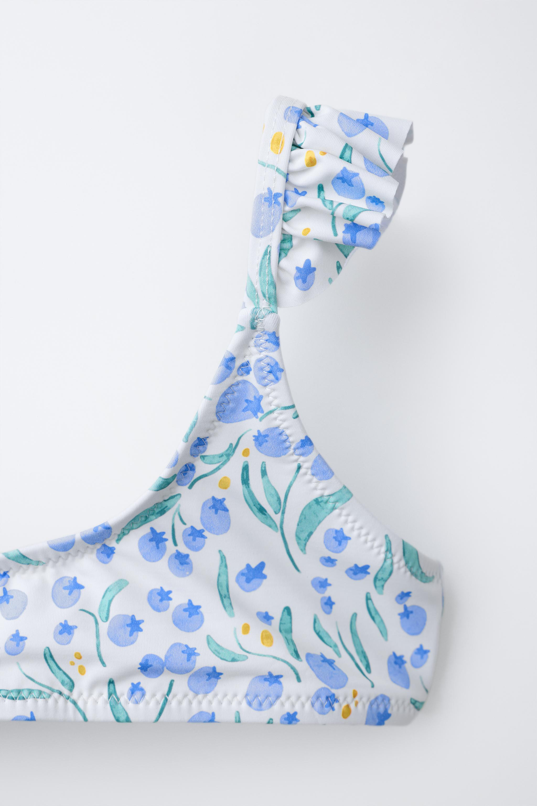 AGES 6-14 / LEAF PRINT BIKINI | Zara US