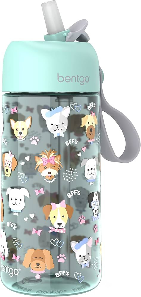 Bentgo® Kids Water Bottle - Leak-Proof, Durable Tritan™, BPA-Free 15 oz. Cup for Kids/Toddlers... | Amazon (US)