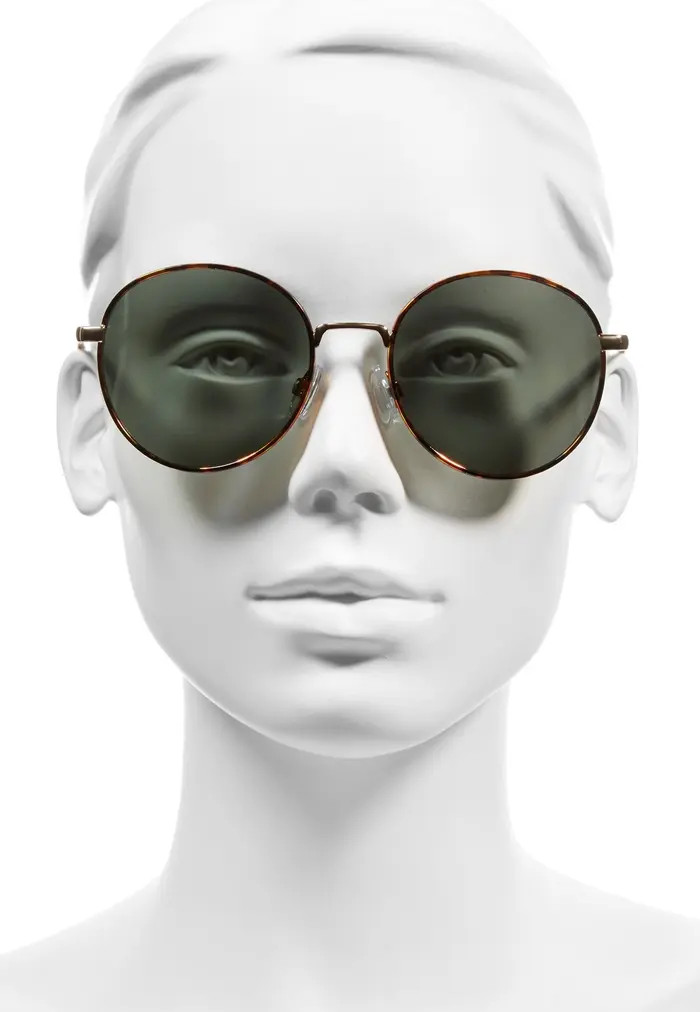 55mm Round Sunglasses | Nordstrom