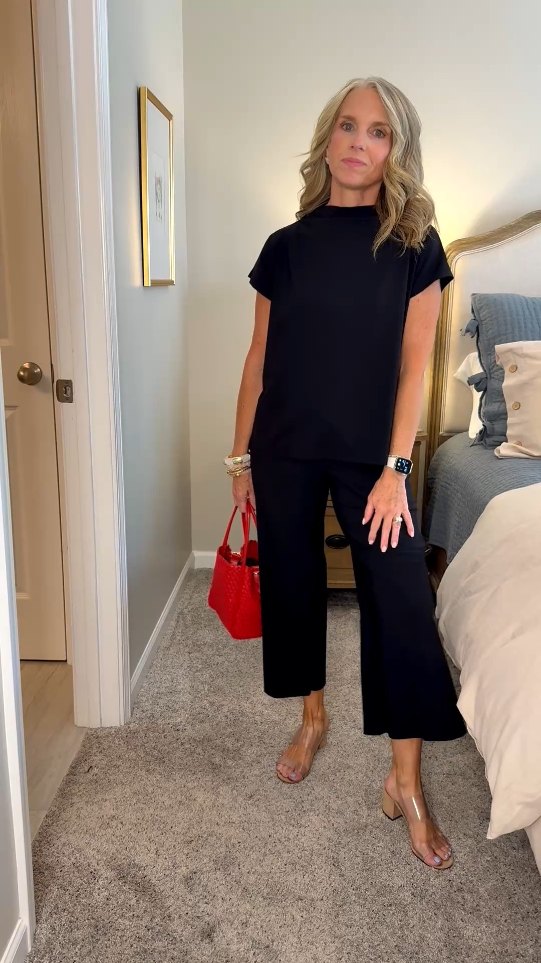 Wearing XS in both. If between sizes, size up in the top.

#LTKOver40 #LTKWorkwear #LTKTravel