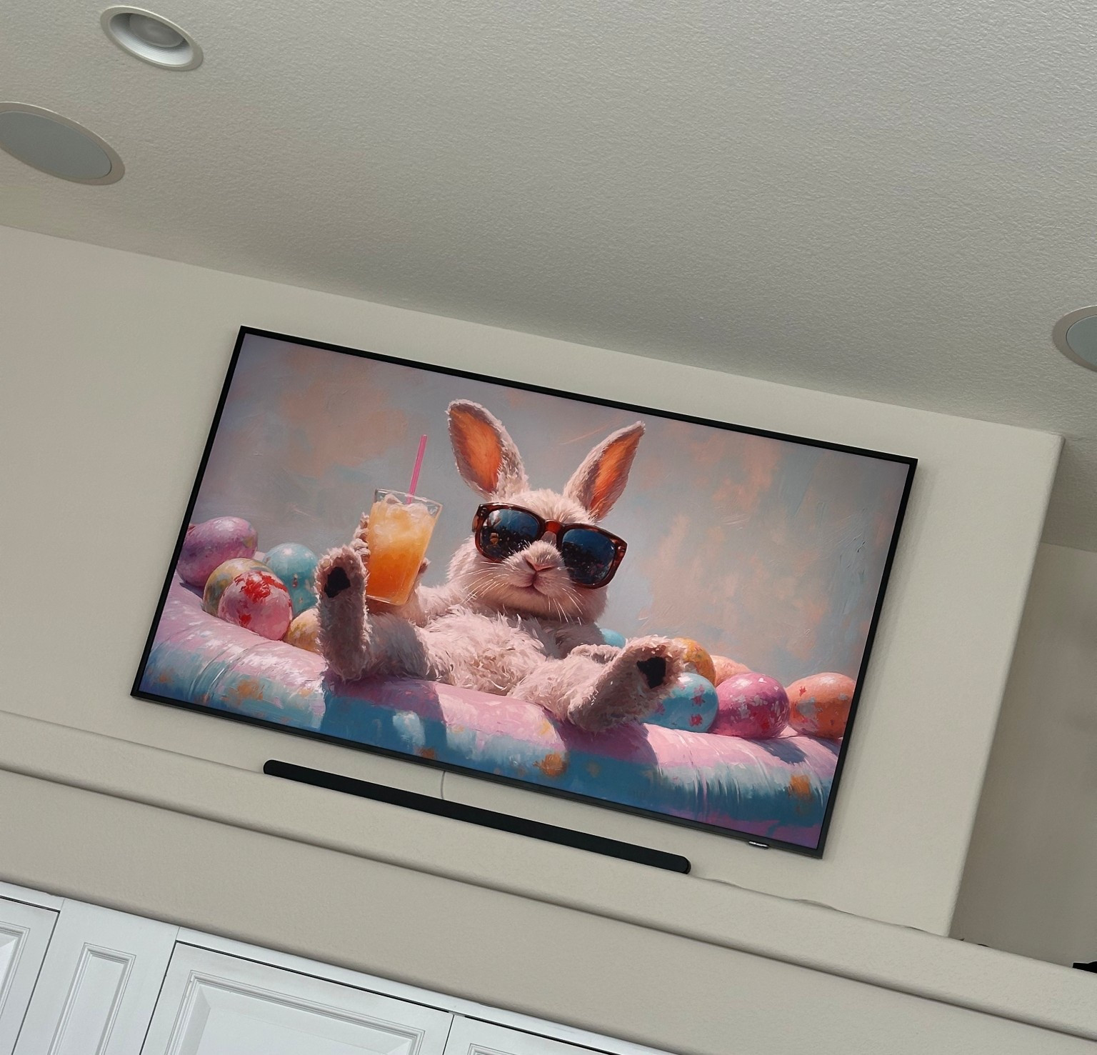 Loving our TV’s Easter artwork 🐰

#LTKKids #LTKmomlife #LTKHome