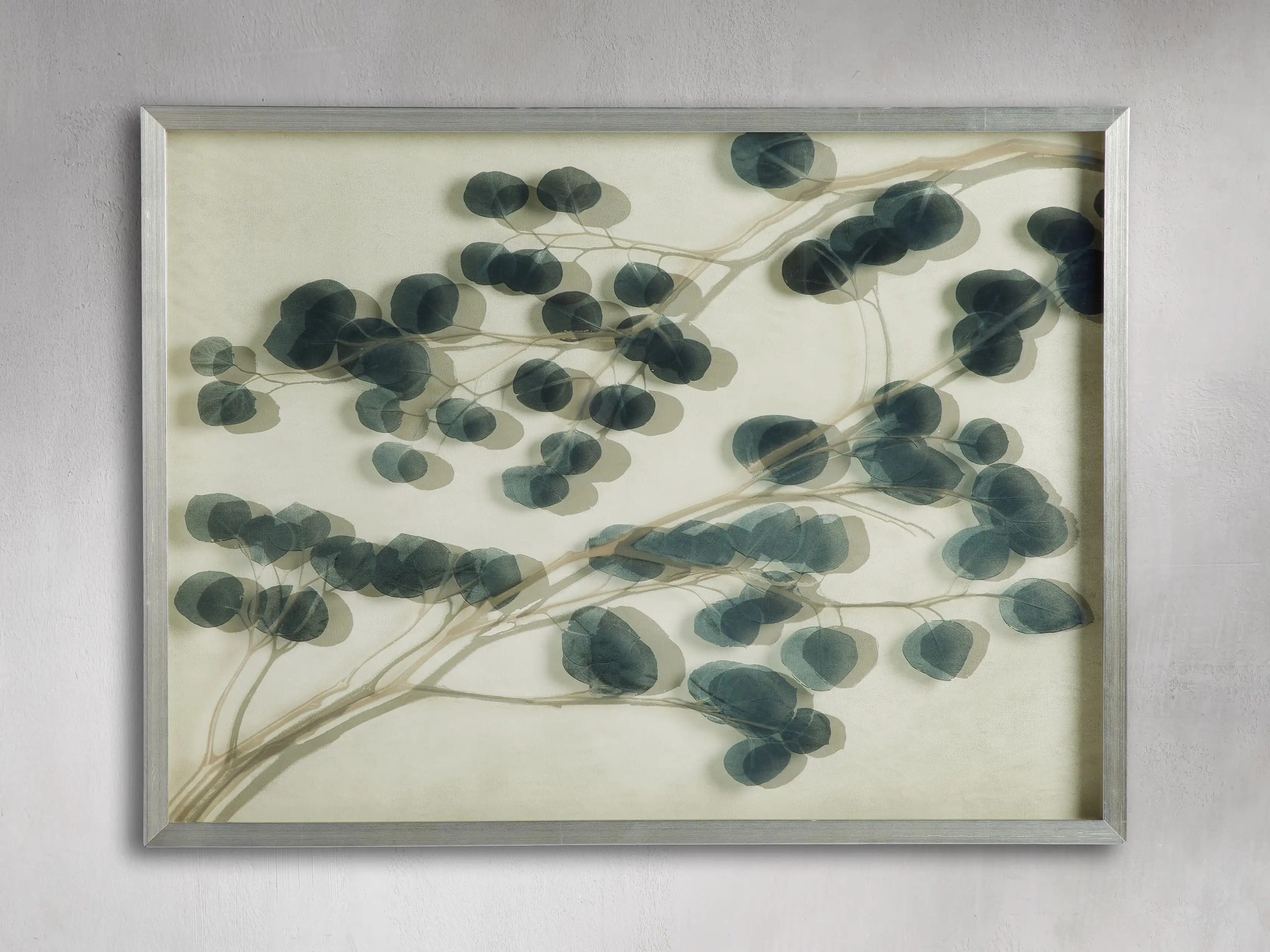 Blue Lemon Leaf III Framed Print | Arhaus
