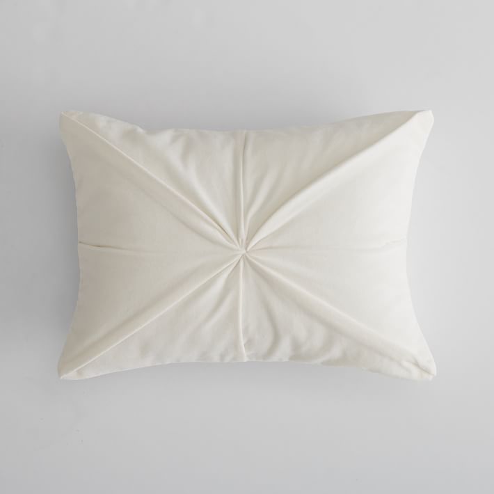 Knotted Velvet Pillow Cover | Pottery Barn Teen