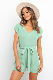 Kaiden Romper - Green | Petal & Pup (US)
