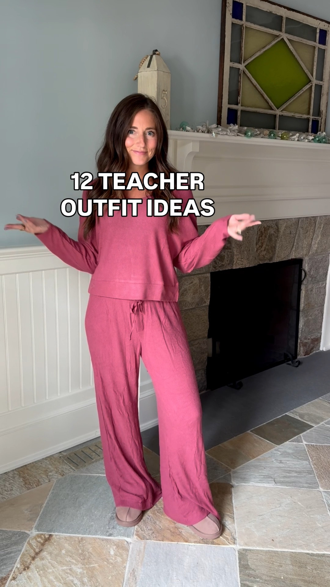 12 TEACHER OUTFIT IDEAS 🤩 
Sizing info:
Dress 1- size small 
Cardigan - size small 
Striped sweater - size small 
Dress 2- size small
Denim jacket - sized up to M 
Skirt - size small
Cardigan - size small 
Tee - size small 
Cargos - size small 
Blazer - size small 
Grey tee - size small 
Black skirt - size small 
Green top - size small 
White pants - size small 
Sweater blazer - size small (linked a similar option) 
Jumpsuit - size small 
Sweater - size small 
Shoes are all TTS 

#LTKFindsUnder100 #LTKFindsUnder50 #LTKWorkwear