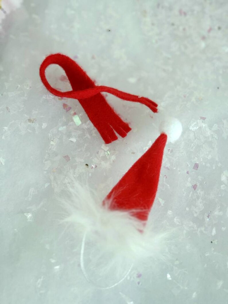 Maileg  hat and red scarf, Big Sister  Little Sister Clothes Miniature Dollhouse | Etsy (US)