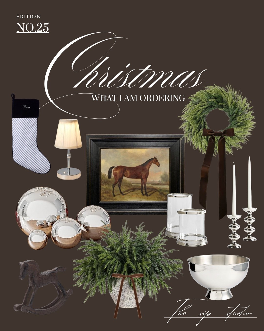 🎄✨ This year’s Christmas inspiration is all about equestrian chic elegance — that timeless Ralph Lauren style I’ve always loved. Rich textures, warm tones, bright silver, and timeless accents set the tone for a cozy yet refined holiday look that feels classic 🐎❤️

I’m leaning into pieces I already own — treasures from past Christmases that still feel beautiful and meaningful. It’s all about reimagining what I have in a fresh way, layering textures, and creating that cozy, collected Ralph Lauren aesthetic that never goes out of style.

#RalphLaurenStyle #EquestrianChic #ClassicChristmas #RalphLaurenHome #ChristmasDecorInspo #HolidayHomeDecor #CozyLuxury #TraditionalChristmas #ChristmasAesthetic #ChristmasDecorIdeas

#LTKSeasonal #LTKHome #LTKFindsUnder100