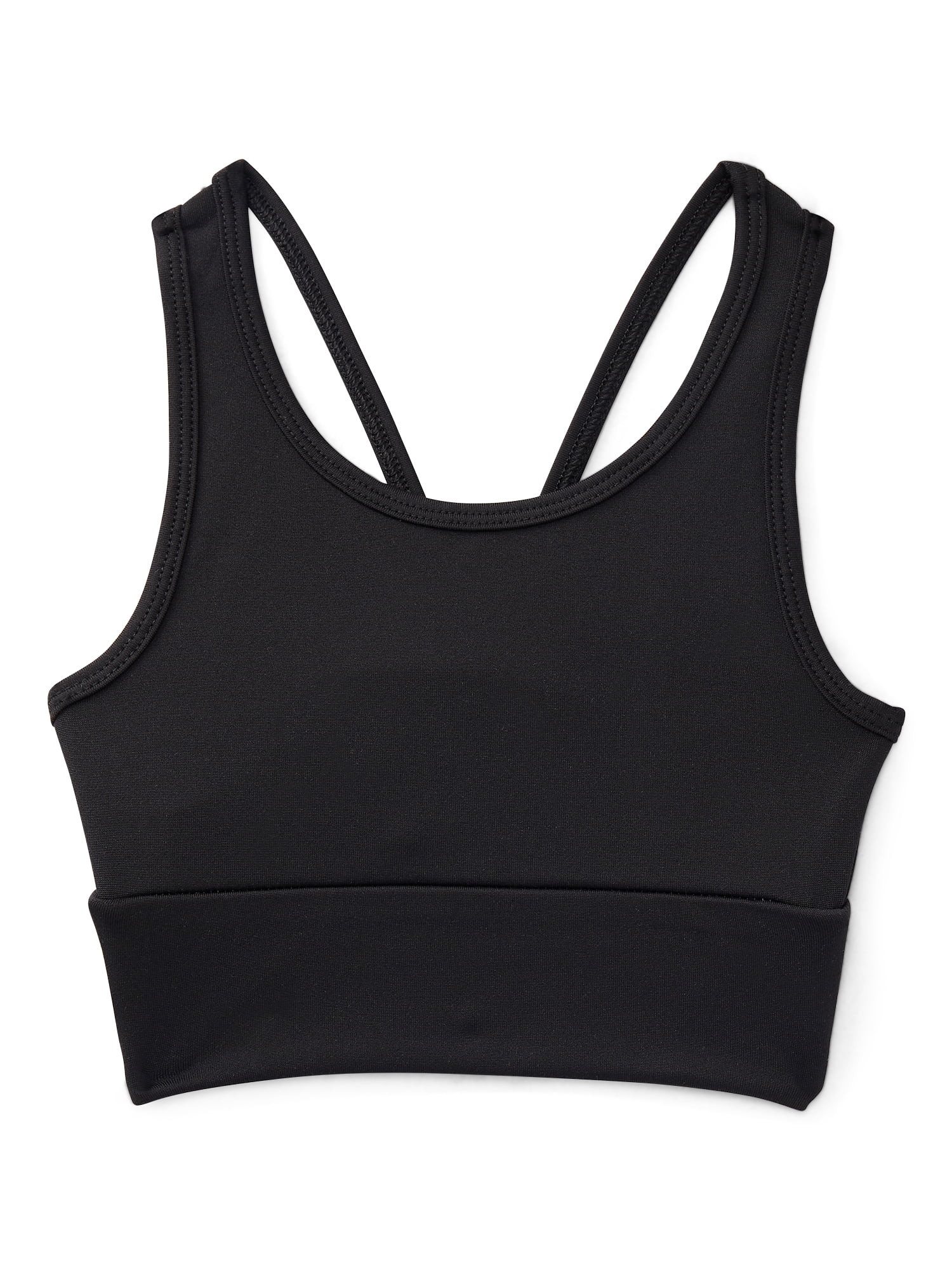 Athletic Works Girls Racerback Sports Bra, Sizes 4-18 | Walmart (US)
