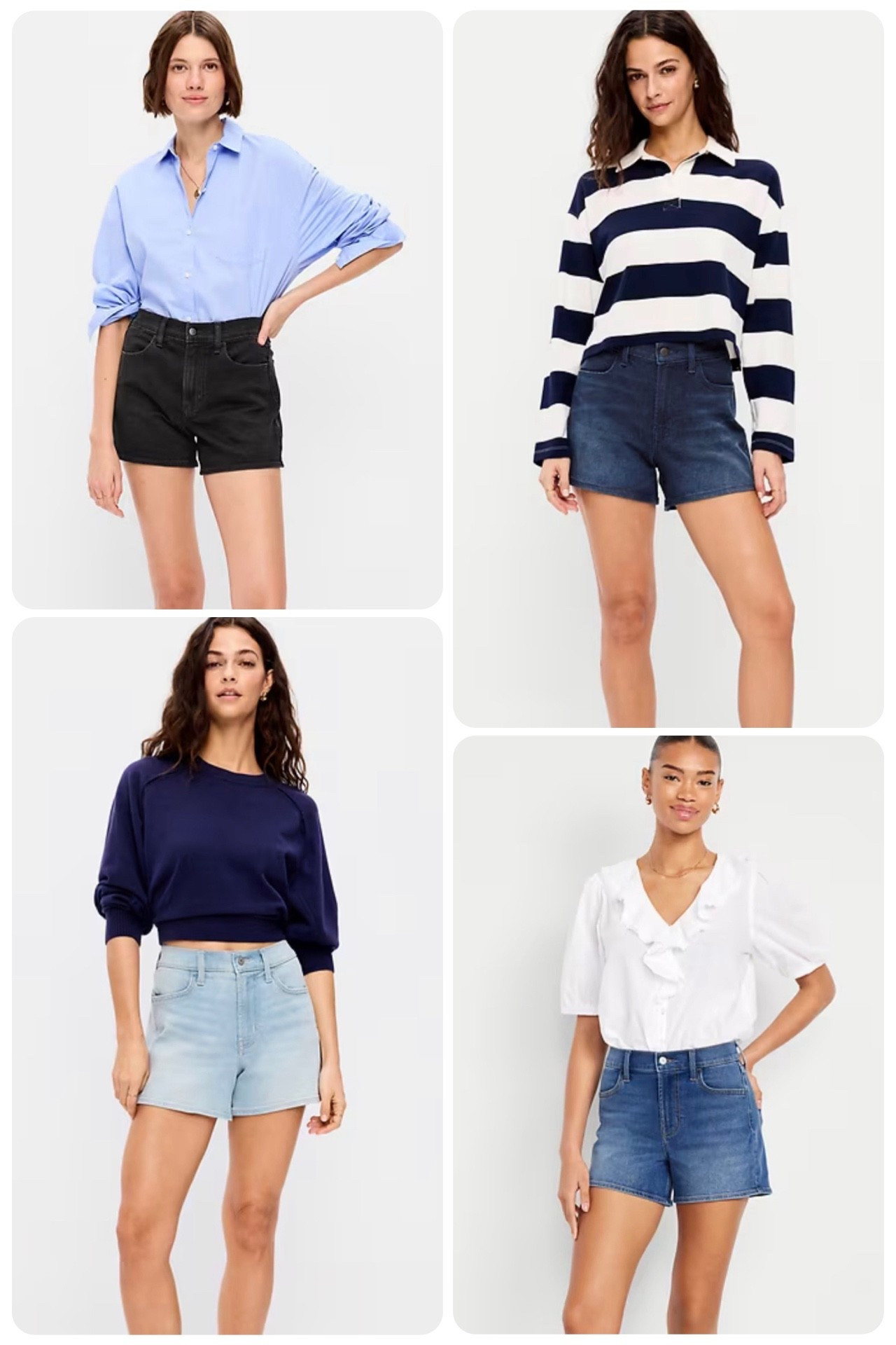 Such a big fan of Old Navy’s Wow Jean Shorts! I came across these earlier this year in store, and now have two pairs since they’re so comfy, with a great fit and length. The denim material is soft and stretchy, and the waistband is super comfy. On sale for only $15 today - normally $36.99!

#LTKSaleAlert #LTKSeasonal #LTKootd