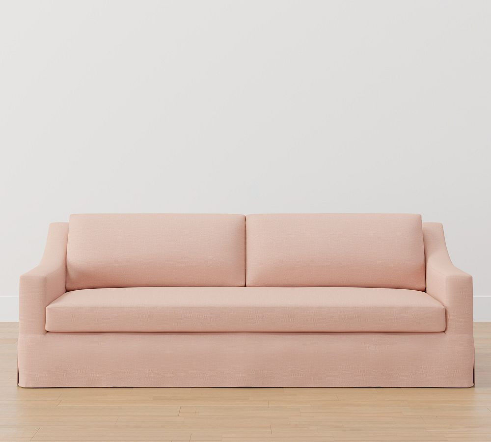 York Slope Arm Slipcovered Sofa (60" - 108") | Pottery Barn (US)