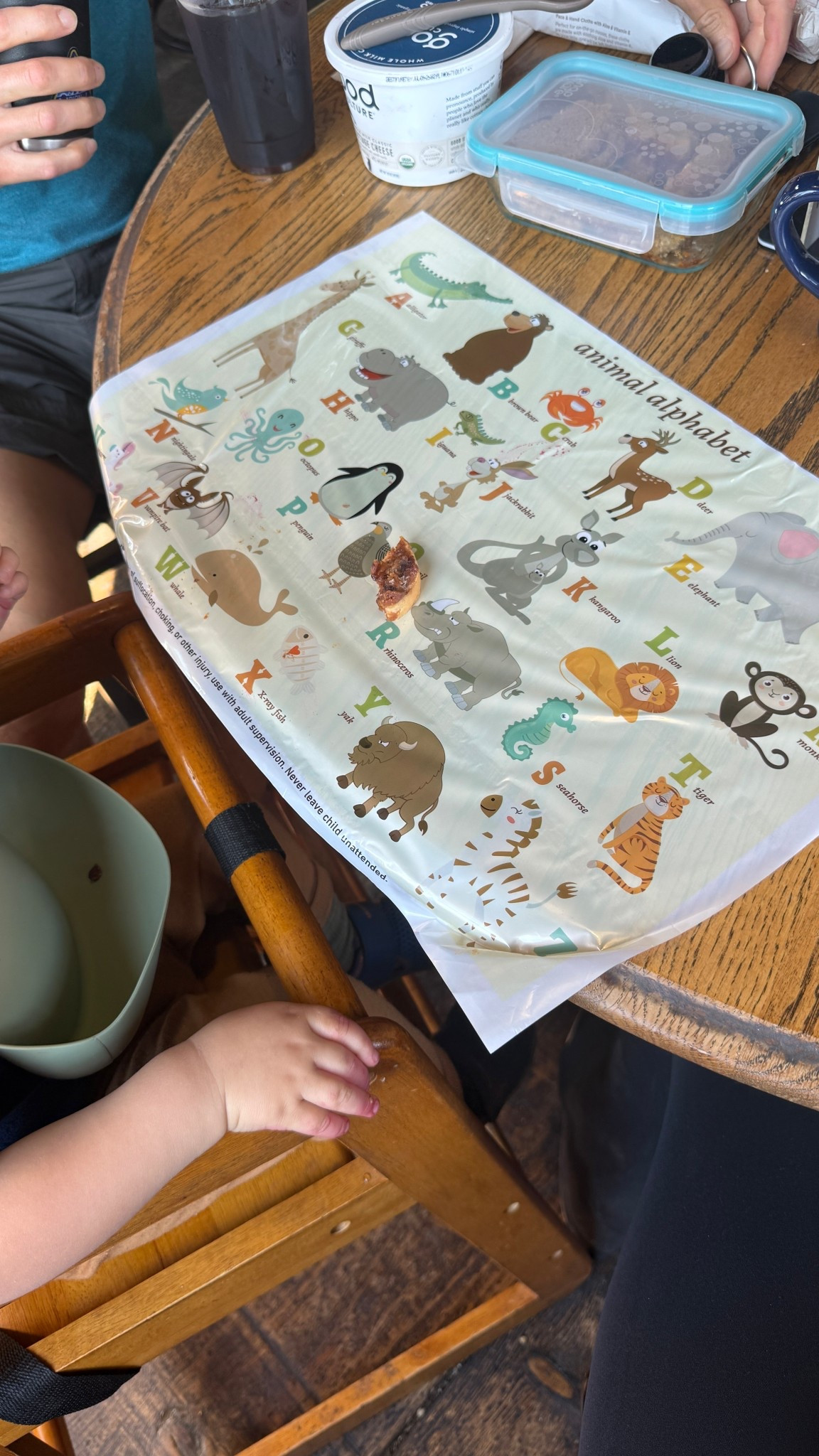 One of the best toddler purchases we’ve made are these stick down placemats. You can wrap them up under the table and they don’t cause any damage. So great when you’re out since restaurant high chairs don’t have trays! 

#LTKKids #LTKBaby #LTKFamily