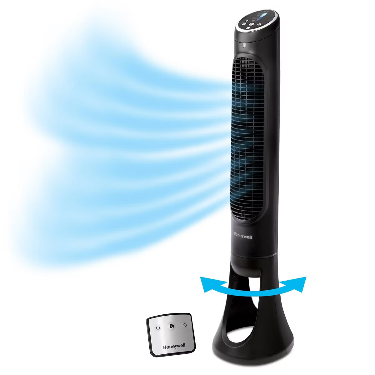Honeywell QuietSet 8-Speed Oscillating Tower Fan Black HYF290B: Programmable Timer, Quiet Operati... | Target