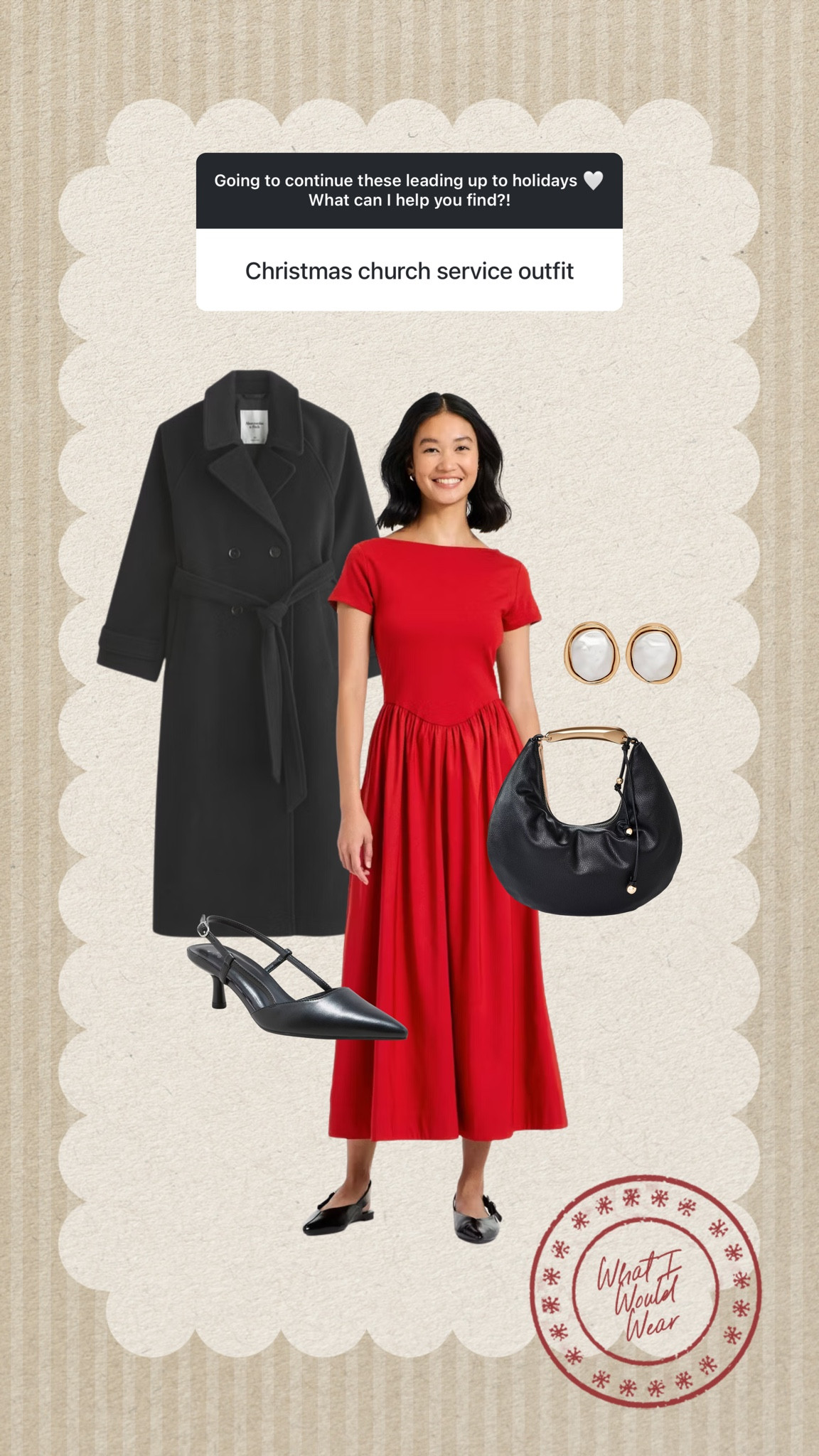 Such a pretty Christmas dress❤️🌲✨ 

#LTKFindsUnder50 #LTKHoliday #LTKMidsize