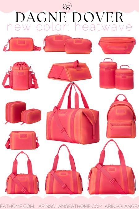 This is the closet color way launch since my beloved hot pink Landon carryall sold out! It’s a cool blend of pink and orange. 

#LTKitbag #LTKtravel #LTKstyletip