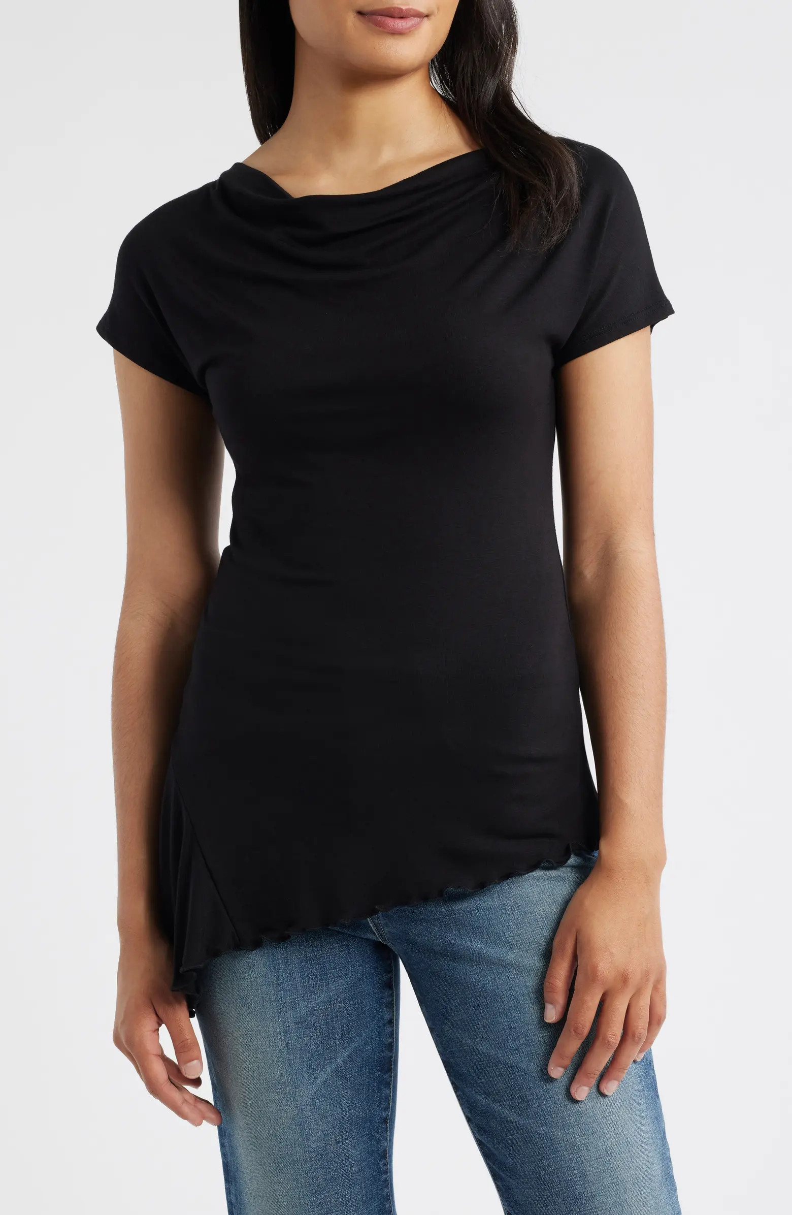 Ruched Asymmetric Top | Nordstrom