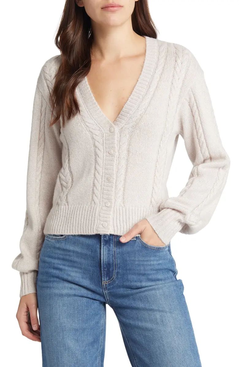 Sofie Cable Stitch Cardigan | Nordstrom