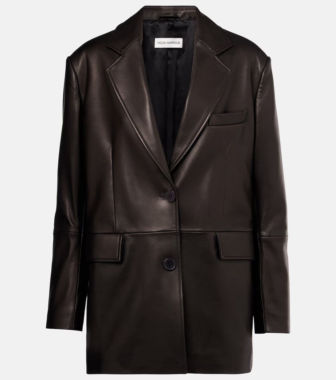 Cass leather blazer | Mytheresa (US/CA)