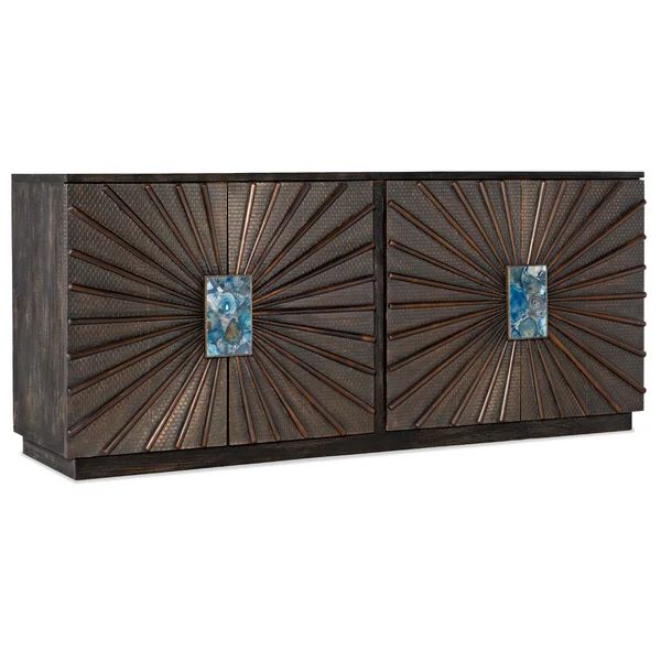 Melange 84'' Solid Wood Sideboard | Wayfair North America