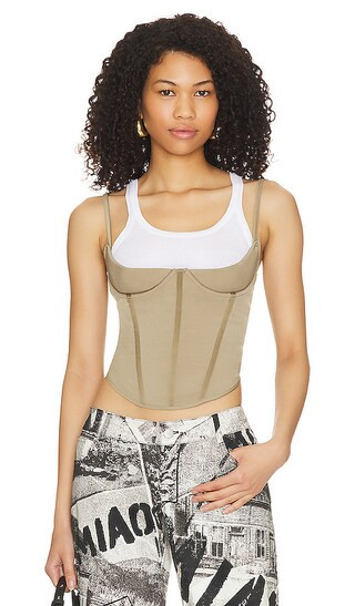Kiko Corset in Sage | Revolve Clothing (Global)