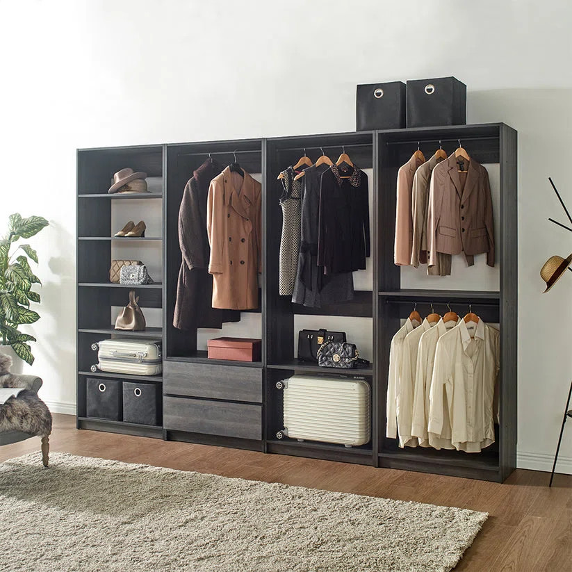 Kalinikos 125.6'' Closet System | Wayfair North America