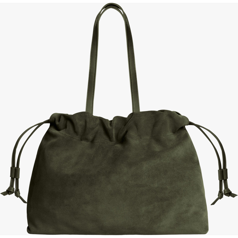 LEMIZ Asisi Large Suede Carryall Tote in Clay Suede at Nordstrom | Nordstrom