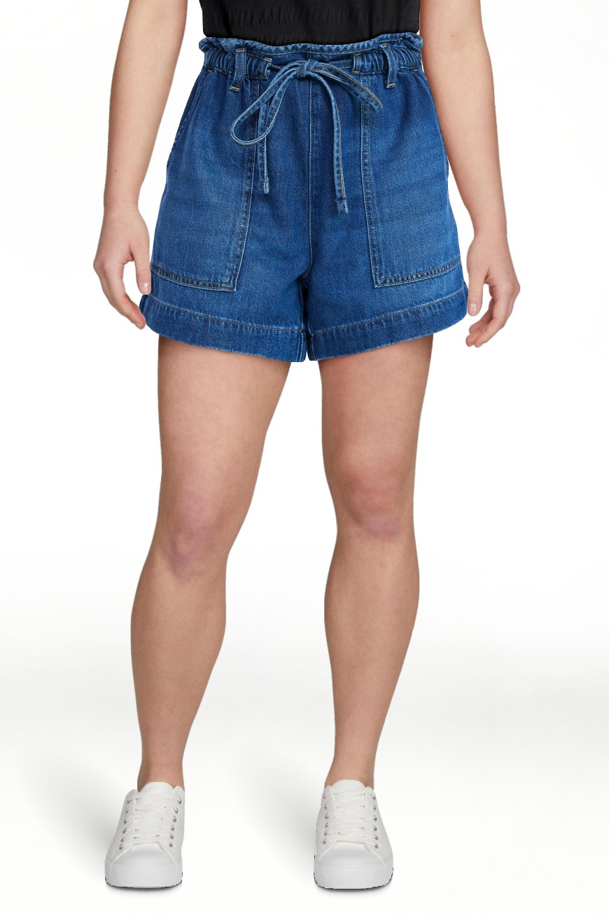 Time and Tru Women's Drapey Utility Shorts, 4" Inseam, Sizes XS-XXXL | Walmart (US)