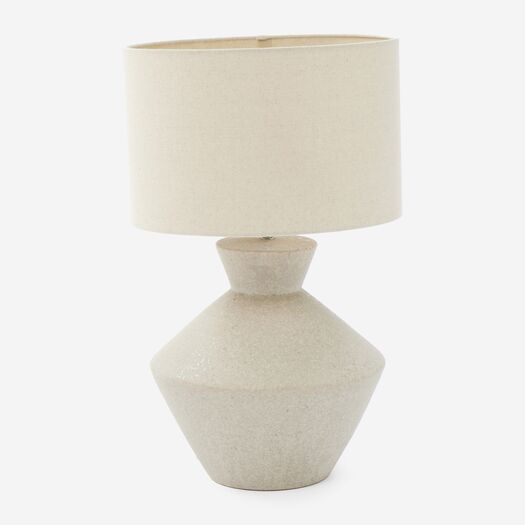 Beige Ceramic Table Lamp 55x36cm | TK Maxx