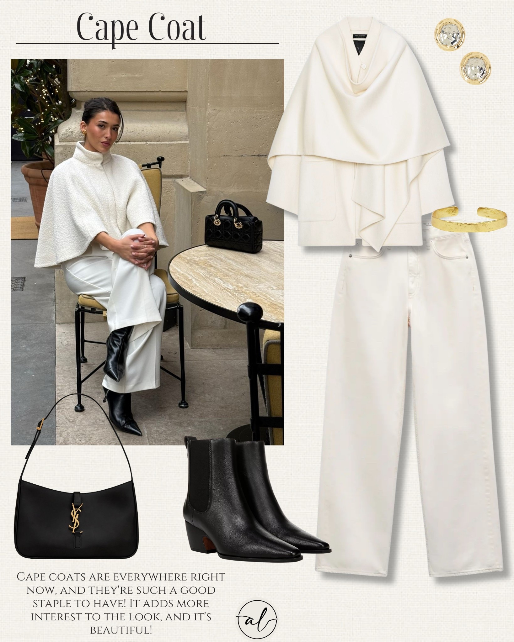 Fall wardrobe essentials: cape coat 
Cape coats are everywhere right now, and they’re such a good staple to have! It  adds more interest to the look, and it’s beautiful! 

#LTKSeasonal #LTKStyleTip #LTKU