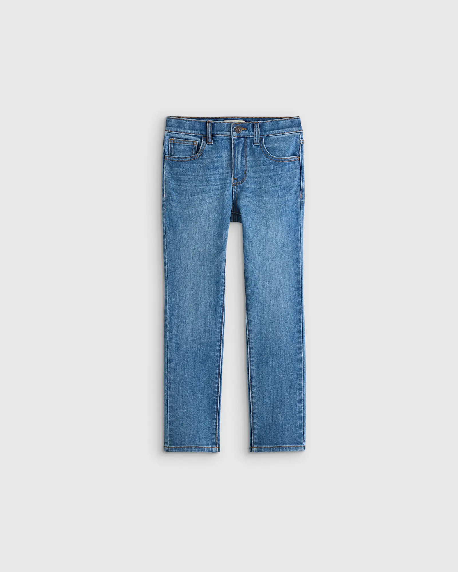 Boys Stretch Slim Jeans - Kid in Medium Wash | Quince