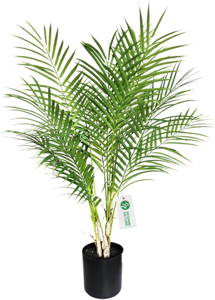 BESAMENATURE 30" Little Artificial Paradise Palm Tree Plant, Fake Tropical Palm Tree for Home Off... | Amazon (US)