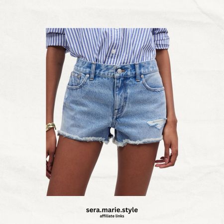 Madewell denim shorts 
In app exclusive promo code 
Summer style 

#LTKStyleTip #LTKxMadewell #LTKSaleAlert