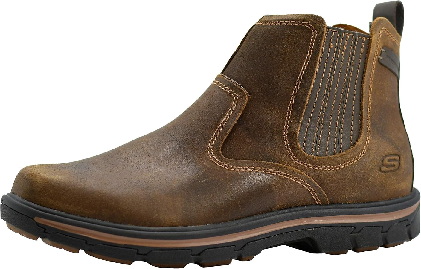 Skechers Men's Relaxed Fit Segment - Dorton Boot | Amazon (US)