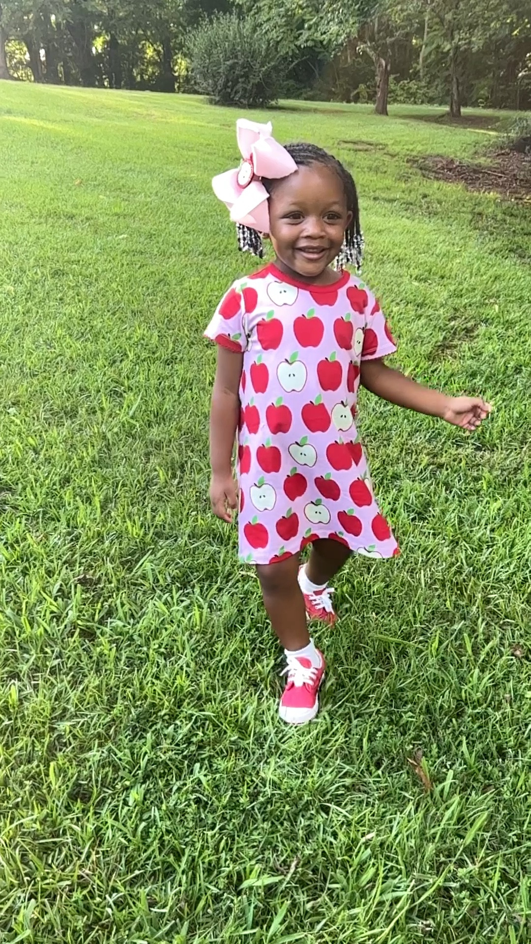 Keds red canvas shoes are back on sale today!! $19 ❤️ This sweet dress is on sale too! Code PRIME25 saves 25% & get FREE shipping 🍎

Wearing a 3T in the dress from The Oaks Apparel Company 

#LTKBacktoSchool #LTKkids #LTKsalealert